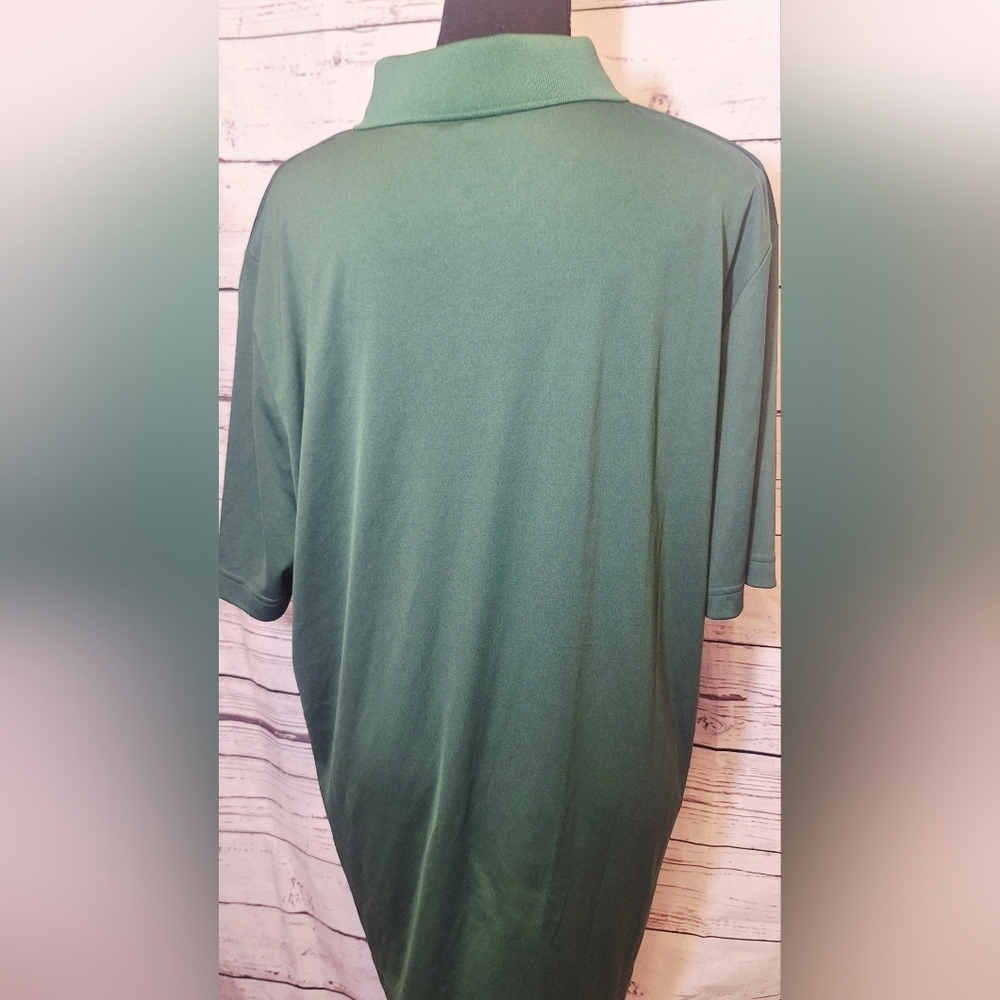 #1971 Fanatics NFL Green Bay Packers Performance  Green Polo Shirt Sz. XL - Picture 4 of 8